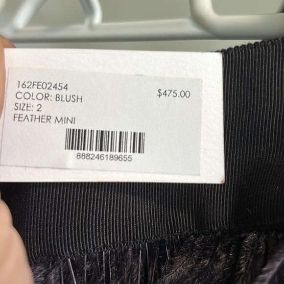 MILLY feather mini skirt - Picture 5 of 5